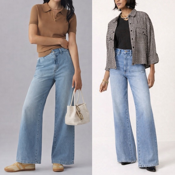 pistola Denim - Pistola Dalia High Wide Leg Jeans